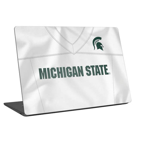 Michigan State University White Jersey Universal Laptop 11in (8.8 x 6.2in) Skin